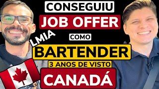 TRABALHAR NO CANADÁ  BARTENDER  PERSONAL TRAINER  CONSTRUÇÃO  IMIGRAR PARA O CANADÁ