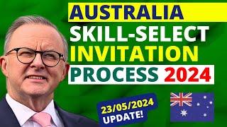 Australia Skill-Select Invitation Round for PR Visa 2024  Australia Invitation Round