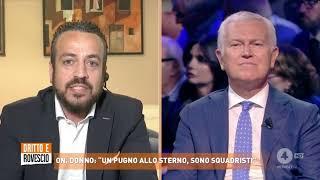 Leonardo Donno ospite a Dritto e Rovescio Rete4 13062024