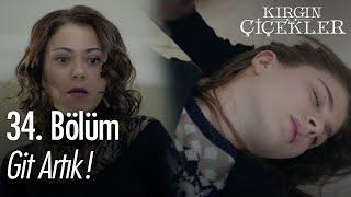 Banu Kaderi merdivenden itiyor - Kırgın Çiçekler 34. Bölüm