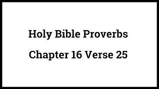 Holy Bible Proverbs 1625