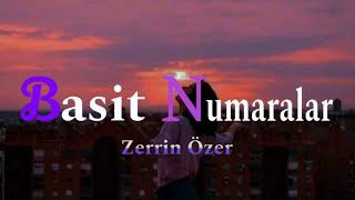 Zerrin Özer - Basit Numaralar Lyrics Sözleri