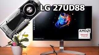 Can you use LG 27UD88UD68 Freesync with Nvidia GPU?