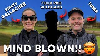 We Still Can’t Believe THIS HAPPENED   Tubes Kirsty Gallacher And Tour Pro Wild Card SCRAMBLE