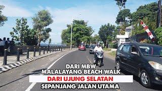 DARI MBW  SUASANA JALAN PUSAT KOTA MANADO