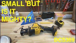 Dewalt One Handed Recip Saw Review DCS369