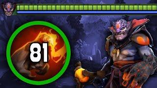 81 Finger of Death Stacks Lion 50 Kills By Goodwin  Dota 2 Gameplay