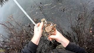 Quick sets for muskrats using Hagz system