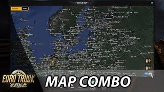 ETS2 1.36  16 Maps  Map Combo_V5 0€ version