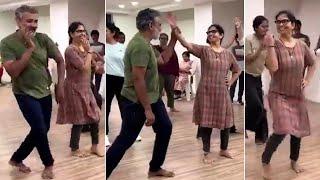 SS Rajamouli and His Wife Ramas Rehearsals For the Dance Performance Went Viral   Manastars