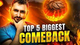 TOP 5 Biggest Comebacks in Dota 2 History