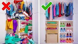 20 GENIALES TRUCOS DE ORGANIZACIÓN  IDEAS GENIALES Y MANUALIDADES PARA TRANSFORMAR TU HOGAR