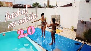 desafio na piscina  futebol de sabão 2.0