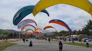 Groundhandling Festival Paralayang Pesona Mandalika Lombok Tengah