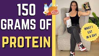 How I Eat 150G of PROTEIN A Day For Body Recomp  WHAT I EAT IN A DAY