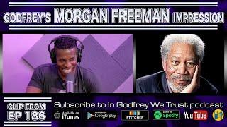 Godfreys Morgan Freeman Impression