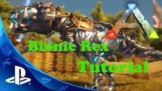 ARK PS4 BIONIC REX FREISCHALTEN TUTORIAL Ark Survival Evolved PS4 Deutsch