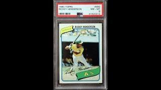 Vintage Baseball Card of the Week  1980 Topps #482 Rickey Henderson