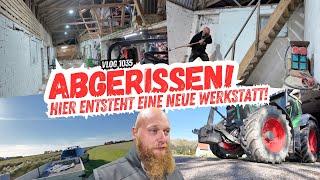 Hier entsteht die neue Hauptzentrale meiner Werkstatt - FarmVLOG#1035