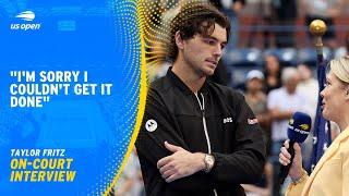 Taylor Fritz On-Court Interview  2024 US Open Final