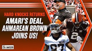 Amaris Contract Hard Knocks + WR Ahmarean Brown Joins the Show