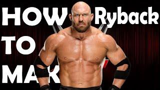 How to make Ryback in wwe 2K18 CAW