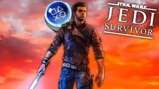 STAR WARS JEDI SURVIVOR - 100% Platinum Walkthrough No Commentary PS5