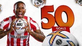 Ivan Toney hits 50 goals for Brentford   IT50