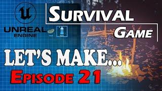 Project Survival Game Ep21 - Crafting System Part 2c