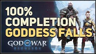 Goddess Falls 100% Completion God of War Ragnarok