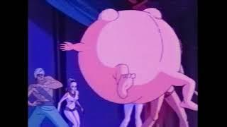 Anime Belly Inflation Vaporwave Space Adventure Cobra