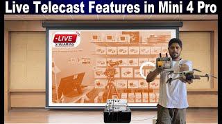 DJI Mini 4 Pro Hidden Features  Live Stream in Mini 4 Pro  DJI Drone PUNE  #djimini4pro #djiair3