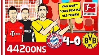 FC Bayern München vs. Borussia Dortmund  4-0  Der Klassiker - Highlights Powered by 442oons