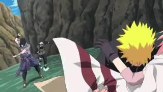 Narusaku Moment -  Naruto Saves Sakura