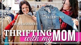 THRIFT WITH US  Brands and Great Quality Second Hand Fashion in Vicenza ITALY Shopping + HAUL