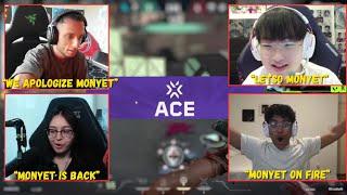 PRX Monyet First Ace against Karmine Corp in VCT Masters
