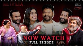 Full Epispde Devara Cast Jr. NTR Janhvi Kapoor & Saif Ali Khan on The Kapil Sharma Show  Netphere