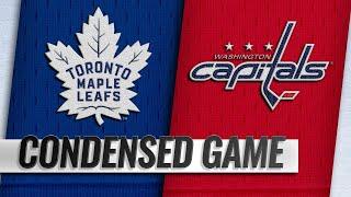 101318 Condensed Game Maple Leafs @ Capitals