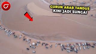 WARGA ARAB SAUDI GEMPAR Gurun Tandus Tiba2 Berubah Jadi Sungai. Pertanda Kiamat?