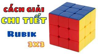 cách giải rubik 3x3 cho người mới nhanh dễ hiểu - Ric channel