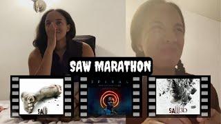 Saw Movie Marathon in 24H