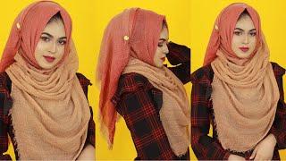 Summer Hijab Style with Crinkle Hijab  MUNA