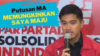 Putusan MA Soal Usia Cagub Karpet Merah Untuk Kaesang