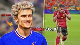 eFootball 2024 - NEW UPDATE v3.6.0 ● EURO 2024 Kits Faces Celebration  Fujimarupes