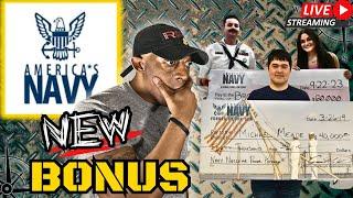 Navy Enlisted Recruiting Bonus UPDATE OMG $$$ #deckplatetone