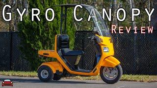 1994 Honda Gyro Canopy Review - A 49cc Japanese Scooter