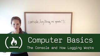 Computer Basics 21 Chrome JavaScript Console and how Logging works