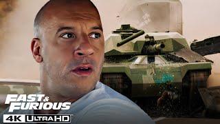 Fast & Furious 6  Massive Tank Chase in 4K HDR