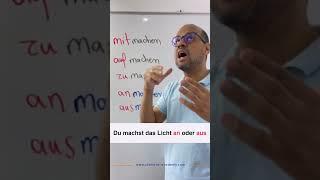 machen  mitmachen - aufmachen - ausmachen   - Learn German