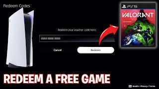 How to Redeem a Free Game using this PSN codeTutorial2024